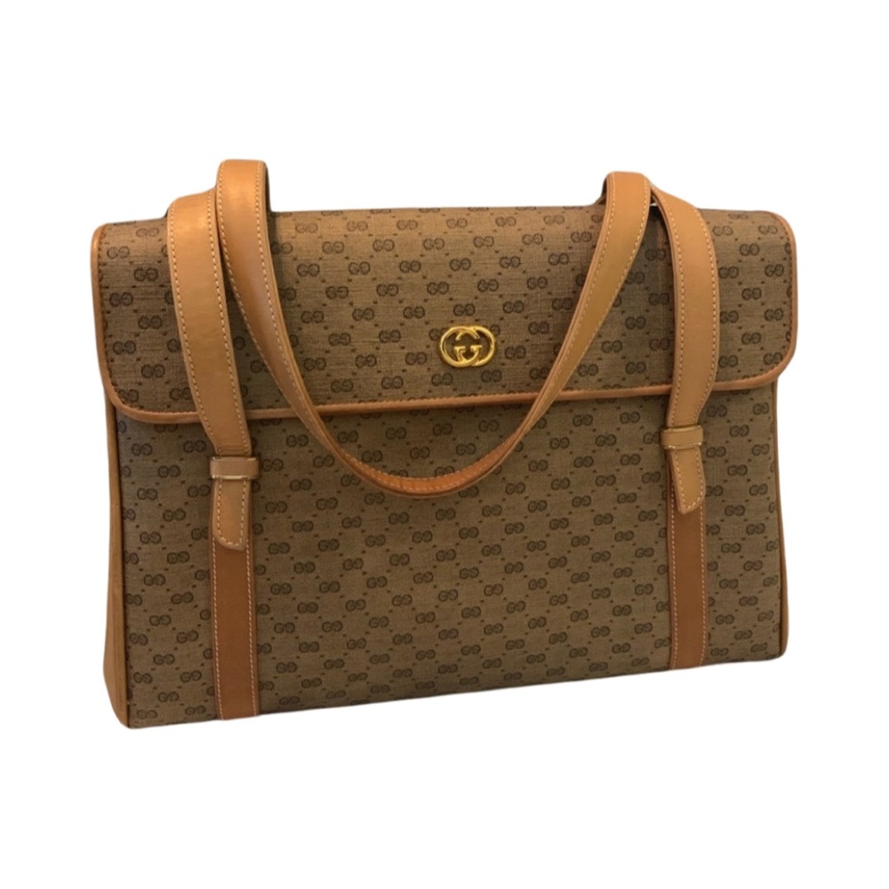 Vintage Gucci Micro GG Shoulder Bag